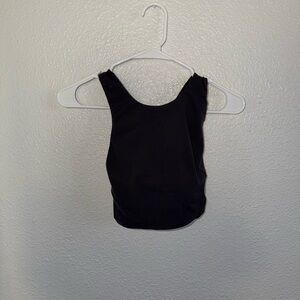 lululemon athletica Black Crop Top